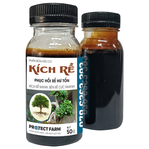 Kích Rễ Nano, Chuyên dùng cho Bonsai, Hũ 50g, Dạng kem siêu đậm đặc